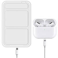 Повербанк з бездротовою зарядкою та підставкою 10000mAh 20W 2025 Proove Hyperion Magnetic білий (PBHN15020002), фото 5