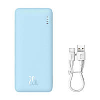 Портативний зарядний пристрій Baseus Airpow 20W 10000mAh Blue (P10022801313-00), фото 5