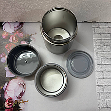 Термос для їжі 700 мл 2 відділи, фото 5