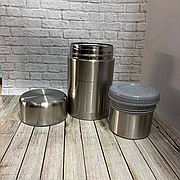 Термос для їжі 900 мл 2 відділи