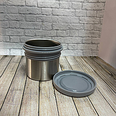 Термос для їжі 700 мл 2 відділи, фото 4