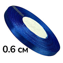Атласна стрічка електрик 0.6 см(23 м) оптом