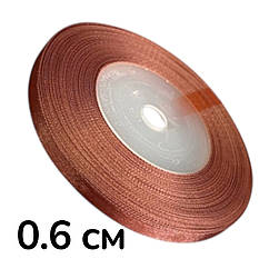 Атласна стрічка 0.6 см(23 м) оптом