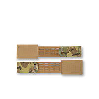 Тактичний камербанд War Spirit на 2 секції, для плитоноски, мультикам, міцний і еластичний, забезпечує надійну фіксацію, для ЗСУ