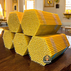 Свічка церковна № 60 5 упаковок (1 упаковка 300 штук) час горіння 1 година