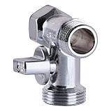 Кран кульовий для пральної машини ARCO 1/2″х3/4″х1/2″ 0233510, фото 3