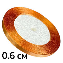 Атласна стрічка 0.6 см(23 м) оптом