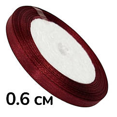Атласна стрічка 0.6 см(23 м) оптом
