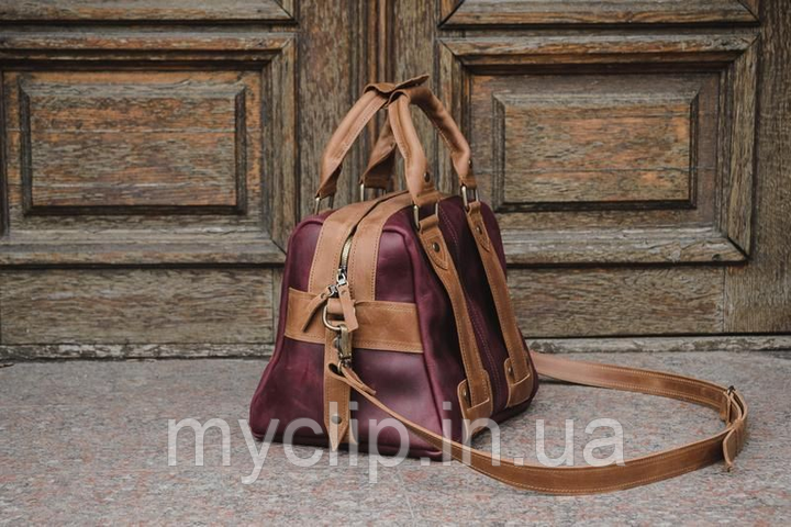 Велика жіноча шкіряна сумка коричнева 27см*27см,сумка жіноча велика міська,сумка жіноча дорожня великого розміру, фото 1