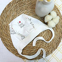 Чепчик з начосом для немовлят у пологовий