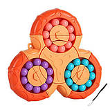 IQ гра Кубик Рубік пазл кульки інтелектуальна іграшка. Розвиваючі кульки Монтессорі головоломка, кругла, фото 2