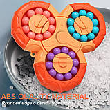 IQ гра Кубик Рубік пазл кульки інтелектуальна іграшка. Розвиваючі кульки Монтессорі головоломка, кругла, фото 6