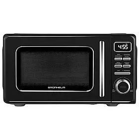 Мікрохвильова піч Grunhelm 20MX1020‑B 20 л 700 Вт чорна з цифровим керуванням та 6 режимами