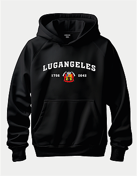 Худі з класним принтом "LUGANGELES"
