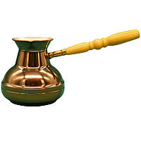 Джезва турка мідна для кави по турецьки Сторчай 550 мл для газової плити