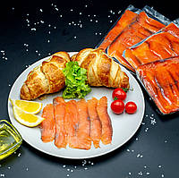 Нарізка лосося с/с 100г