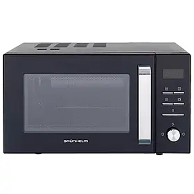 Мікрохвильова піч Grunhelm 23MX930‑GB 23 л 800 Вт чорна з цифровим керуванням та 11 автоматичними програмами