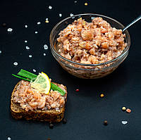 Закуска з філе лосося с/с в олії 300г