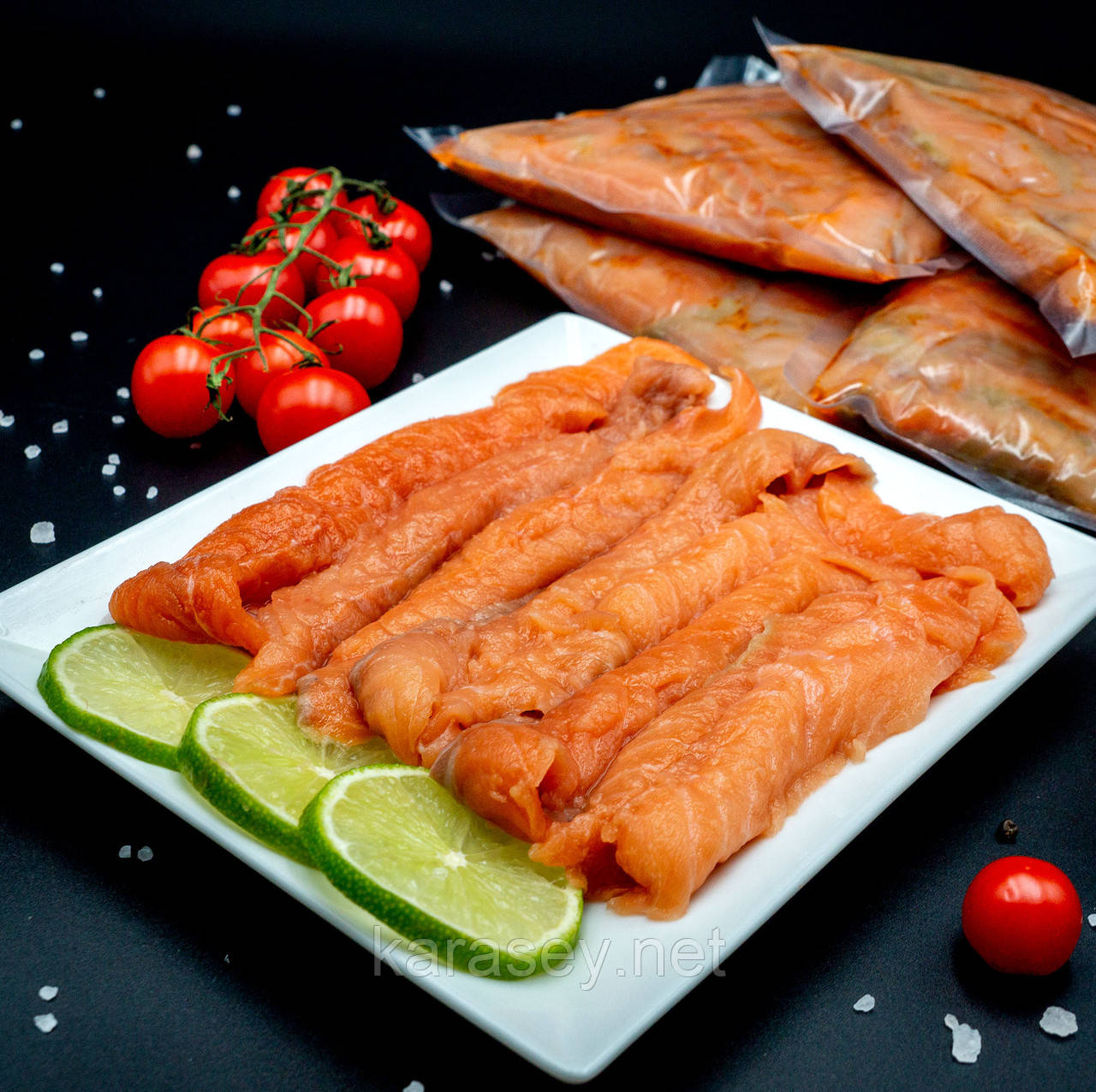 Спинки лосося с/с крупні 500г, фото 1