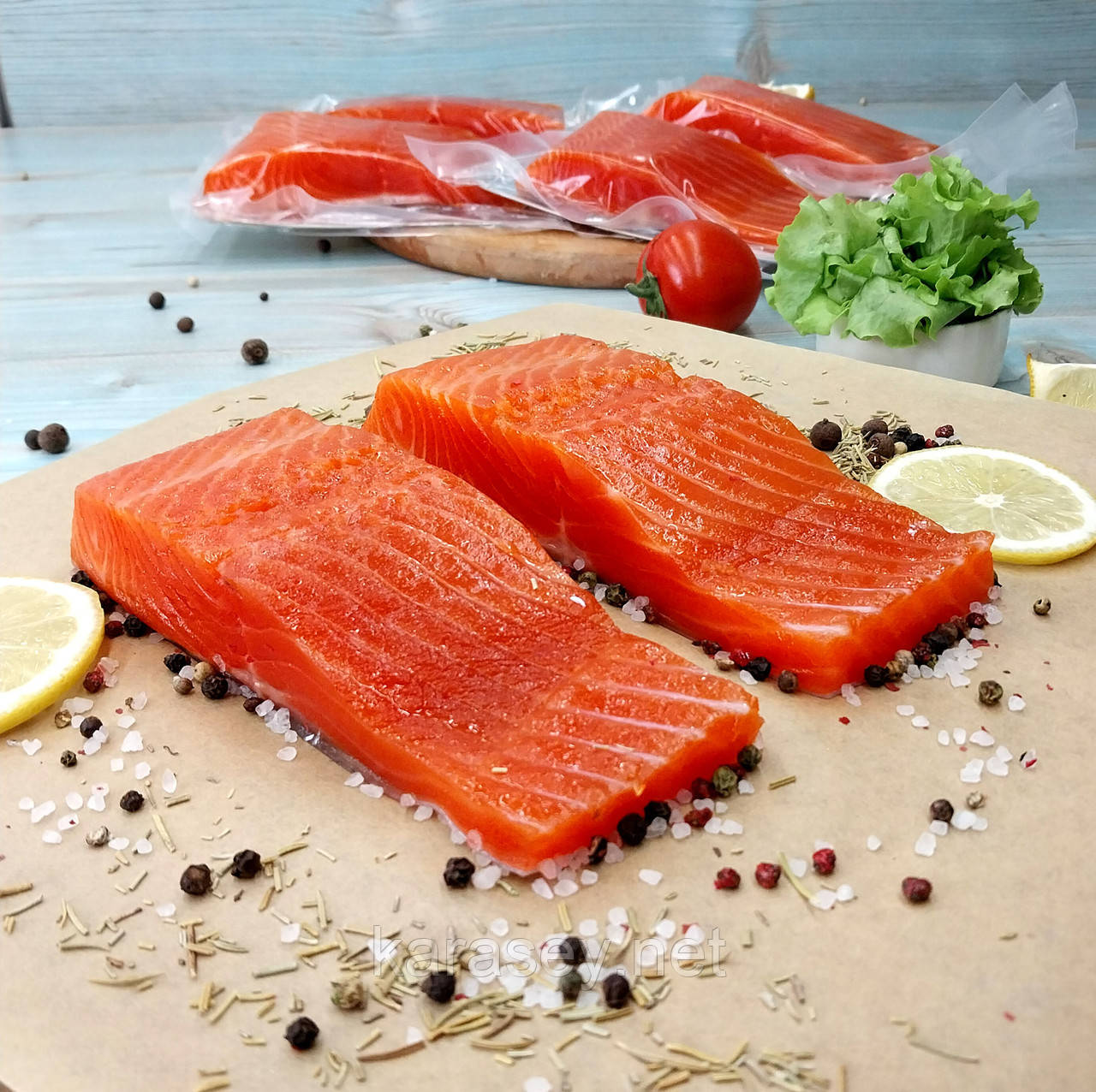 Філе сьомги с/с 150-300г, фото 1