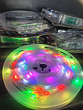 Розумна Світлодіодна гірлянда 10м, RGB, USB, управління через телефон з додатком, водонепроникна, для дому та на ялинку, фото 7