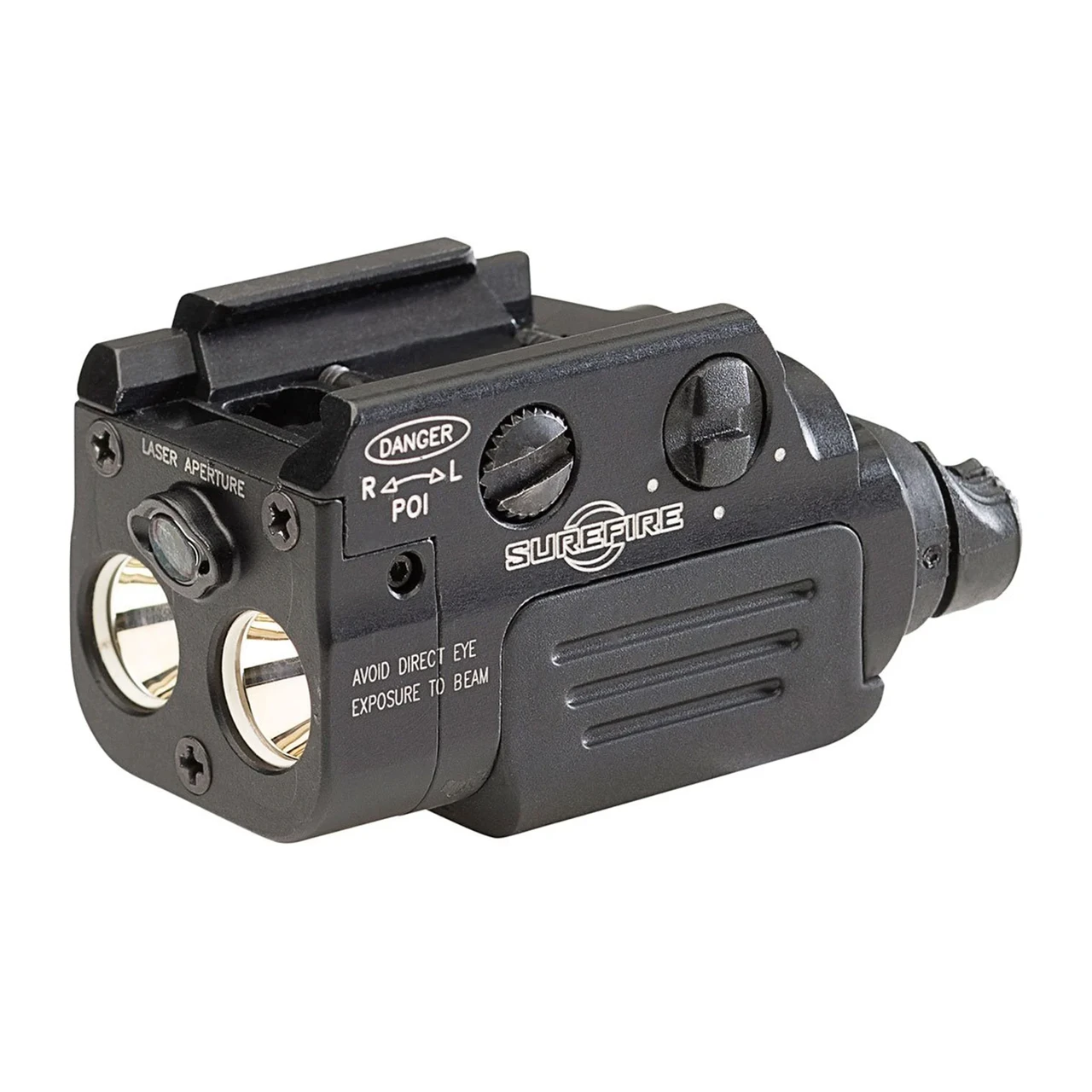 Ліхтар підствольний SureFire XR2, 800 lm White LED/Green Laser WeaponLight, Колір: Black, XR2-A-GN, фото 1