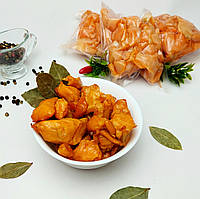 Шматочки лосося х/к б/ш 250г