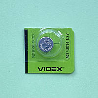 Батарейка 1.5V AG5 VIDEX (309, LR754, LR48) Alkaline