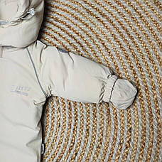 Зимовий непромокаючий дитячий термо комбінезон Lassie з топіками і рукавичками розмір 62 68 74 80 мембрана, фото 4