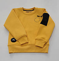 Дитяча тепла кофта світшот трикотаж на флісі на 1/2 3/4 роки для хлопчика Турція