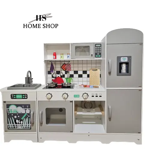 Дитяча дерев'яна кухня Альмерія + звукові та світлові ефекти, фото 1