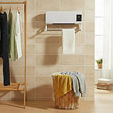 Обігрівач настінний з пультом тепловентилятор 2 в 1 обігрів та охолодження з тримачем для речей 2000 Вт на 2 режими обігріву, фото 2