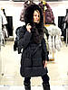 Пуховик жіночий ZLLY 25528 BLACK, фото 6