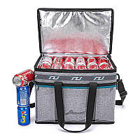 Термосумка холодильник Сіра 40 літрів