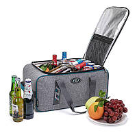 Термосумка холодильник Сіра 30 літрів