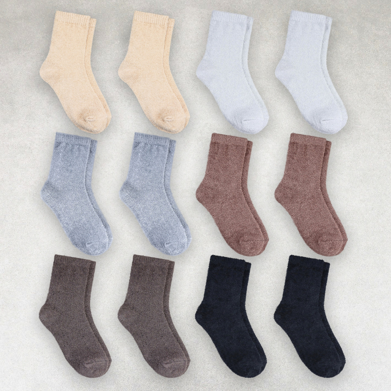 Шкарпетки зимові пухнасті жіночі 12 пар «NORKA Beige» розмір 37-41 арт. 331331.12, фото 1