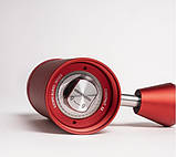 Кавомолка преміальна ТimeMore Chestnut S3 червона ручна металеві корпус та ножі, фото 2