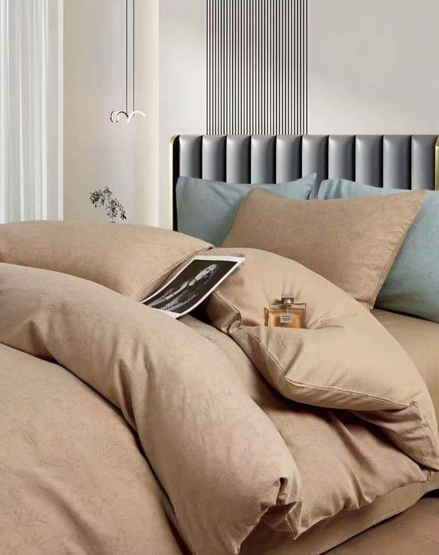 Комплект постільної білизни 200х230 пісочний No Brand 24567, фото 1