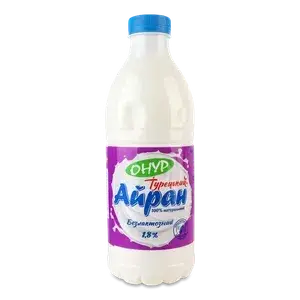 Айран Onur Турецький безлактозний 1,8% пляшка 1000мл