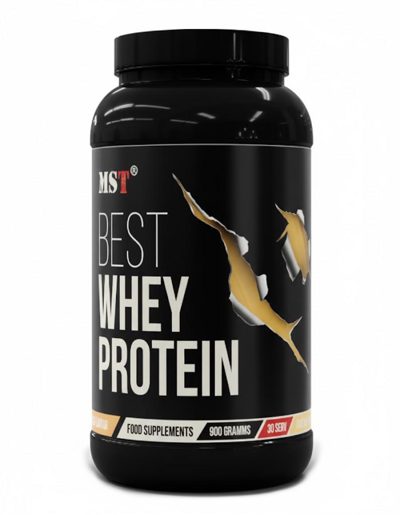 Протеїн  MST   Protein Best Whey + DigeZyme® 900 грам  Смак Mango peach, фото 1
