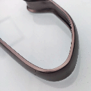 Металеві вішалки плічки 41 см бронзові для одягу 5 шт упаковка, фото 2