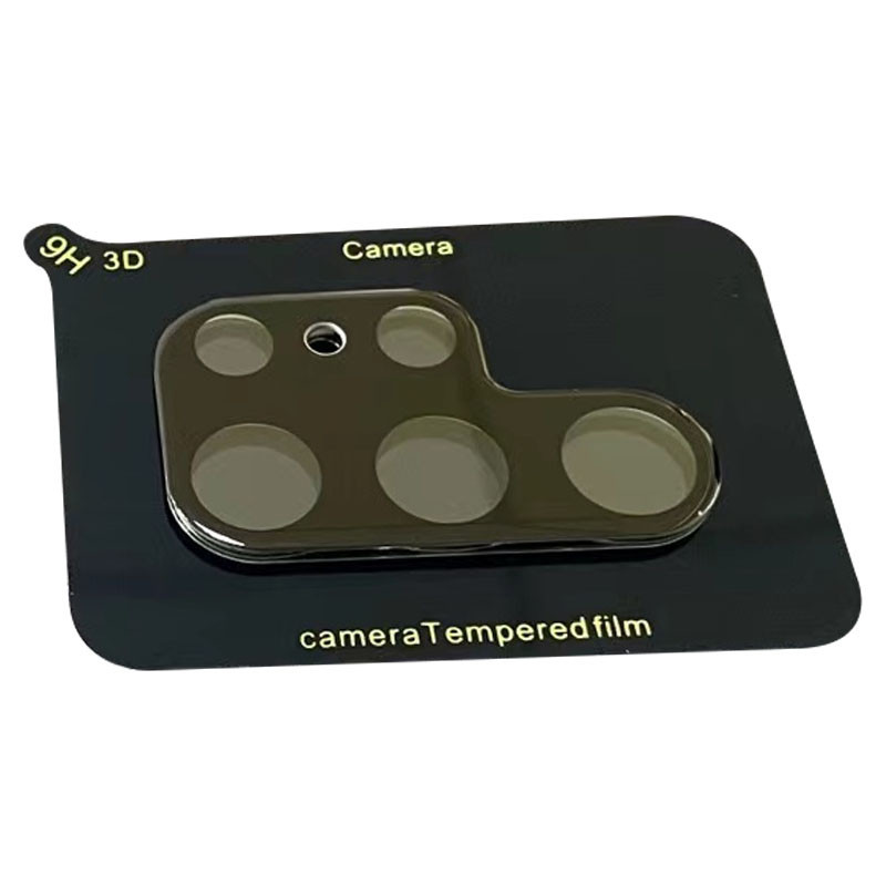 Захисне скло на камеру Full Block для Samsung Galaxy S23 Ultra Black, фото 1