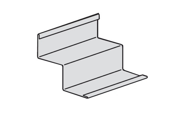 Пристінний профіль (кутник) ступінчастий  W-подібний