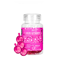 Вітаміни-капсули Sevich для ламкого та пористого волосся (рожеві) 30 шт.