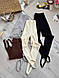 Жіночі молодіжні базові лосини зі штрипками висока посадка легінси ангора з утепленням утеплені для прогулянки, фото 7