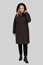 Стильне зимове жіноче пальто Евеліна, р-ри 50-60, фото 2