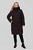Стильне зимове жіноче пальто Евеліна, р-ри 50-60, фото 10