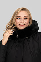 Стильне зимове жіноче пальто Евеліна, р-ри 50-60, фото 4