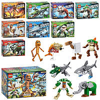 Конструктор OBM 9114 B8 Брейнрот Італійські Меми Brainrot Italian Meme 8 різновидів 55+ деталей