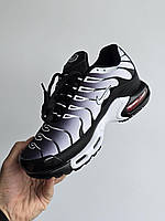 Зимові чорно-білі водонепроникні жіночі кросівки Nike Air Max Tn Plus кросівки Найк ТН термо Гортекс